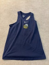 Nike Racerback Graphic Tank Navy Blue Collegiate Mascot Size M 1792