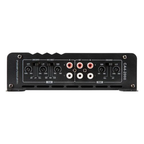 Power Acoustik CA4-2000 | 2,000W Class A/B 4-Channel Car Amplifier, 4Ch Amp - Image 4 of 4