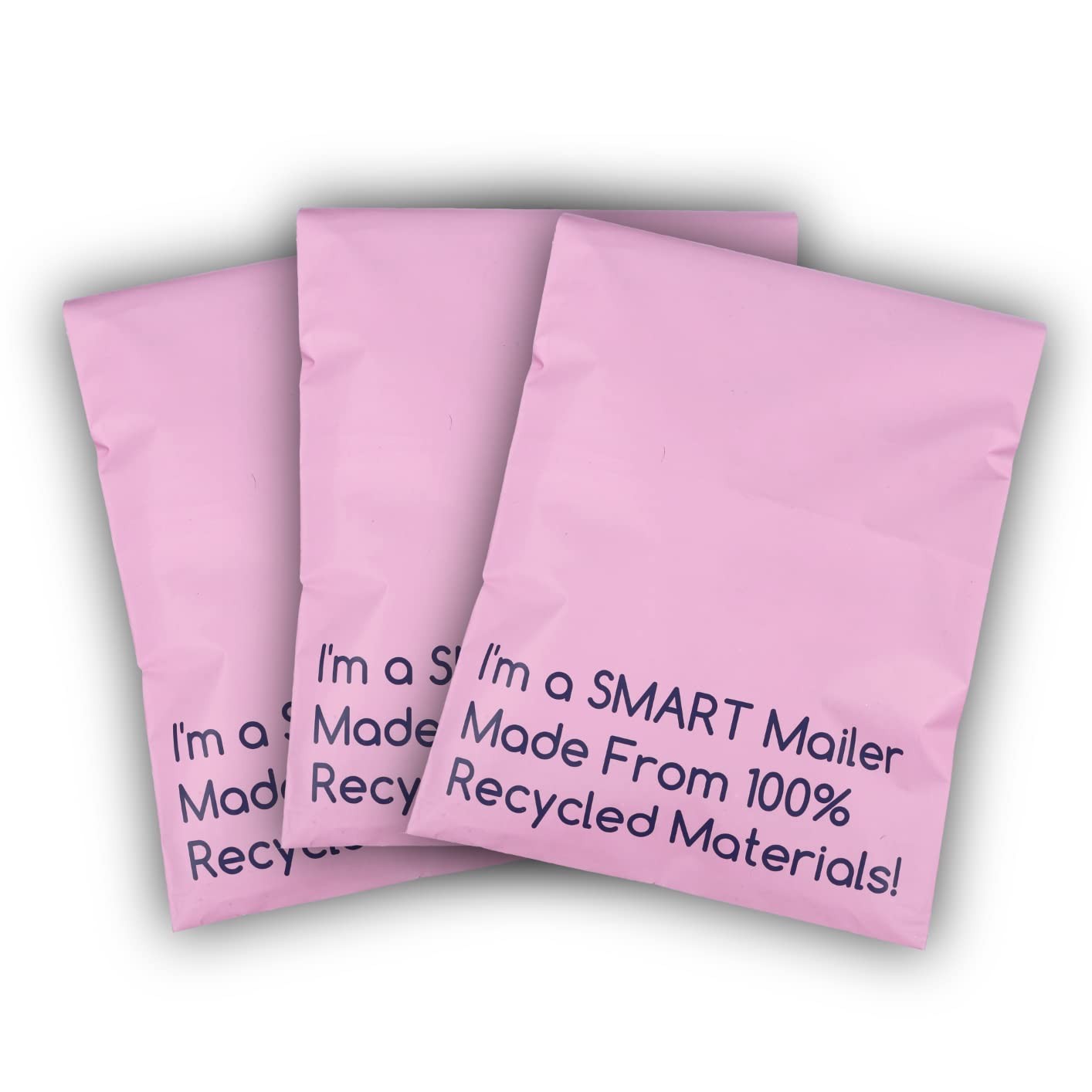 Smart Shipping Supply 300 Count 12X15.5 Inch 100 Recycled Poly Mailers Eco