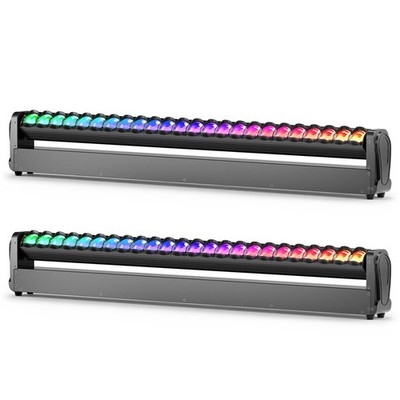 24x20W Stage Moving Head Beam Bar Light DMX RGBW DJ Disco Party Wall Wash Lights