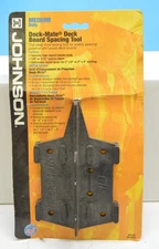Johnson Level & Tool 60-275 DeckMate Deck Plank & Fastener Spacing Gauge