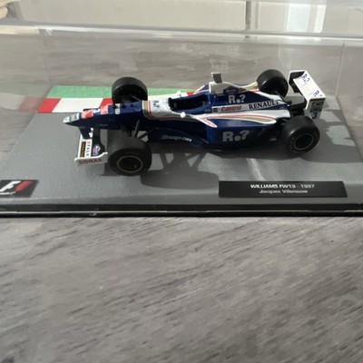 Williams FW19 1997 Jacques Villeneuve Formel 1 Modellauto 1:43 mit Vitrine