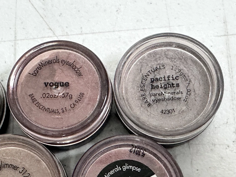 bareMinerals i.d. Loose Mineral Eye Color Lot 5 Wicked Vogue Gal Pal Pacific Hei - Image 4 of 4