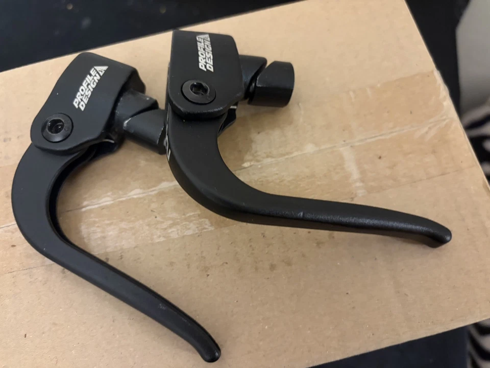 Profili Design Leva Freno - Bicicletta del Tempo / Triathlon / Manubrio TT, Alluminio - Immagine 3 di 3