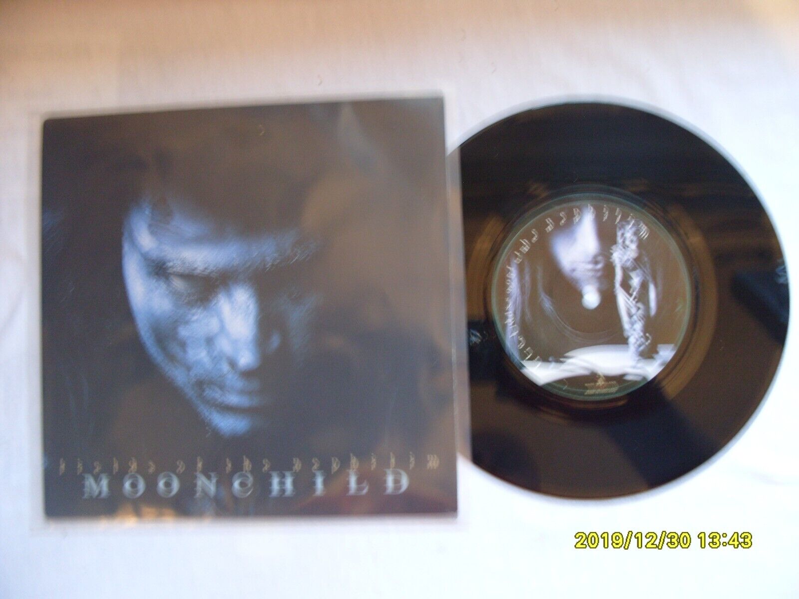 FIELDS OF THE NEPHILIM MOONCHILD SITUATION TWO RECORDS UK 7" VINYL SINGLE in P/S