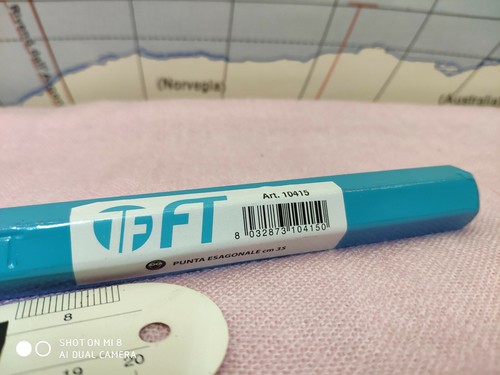 Scalpello riaffilabile FT acciaio cromovanadium autotemprante CM 35 10415 F6 ED - Imagen 3 de 3