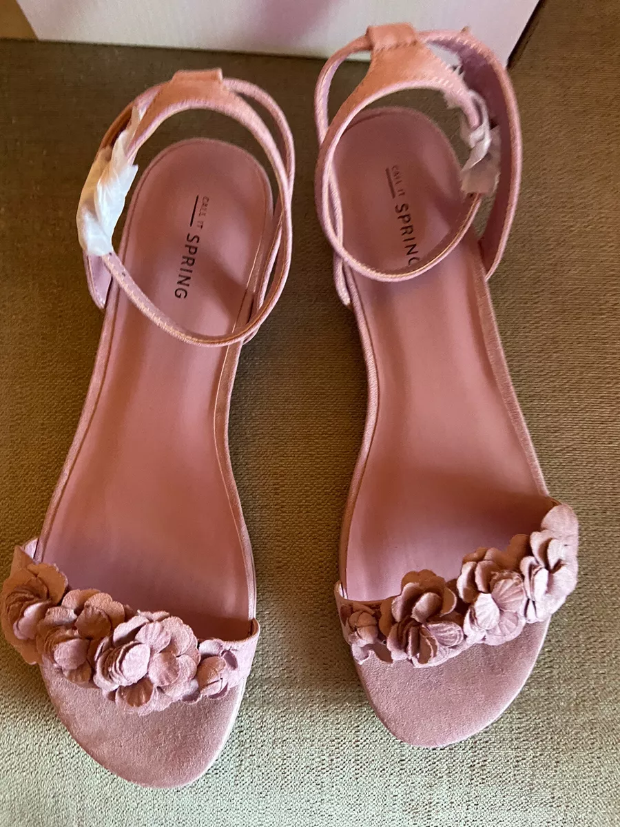 Call it shop spring pink sandals