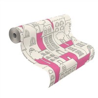 Rasch Tapete Vlies Selection 503463 Pink Weiß Stylisch Grafisch
