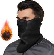 Balaclava Ski Half Face Mask Winter Cold Weather Tactical Neck Warmer Face Cover