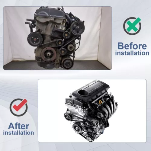 Nuevo kit de polea loca tensor de correa de transmisión para Hyundai Kia 2,0 L 2,4 L 2010-2016 - Imagen 3 de 20