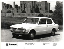 Triumph Toledo 2 door original b&w Press Photograph No. 250735