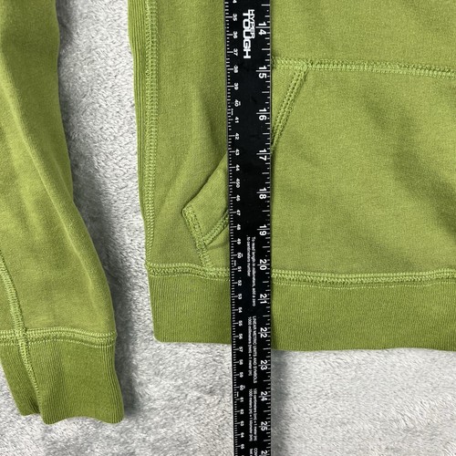 Abercrombie & Fitch Sweatshirt Womens Small Olive Green Hoodie Vintage - Picture 6 of 7