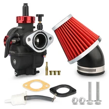 NIBBI PE 19mm Flange Racing Carburetor Kit For 110cc 125cc Pit Dirt Bike SSR CRF