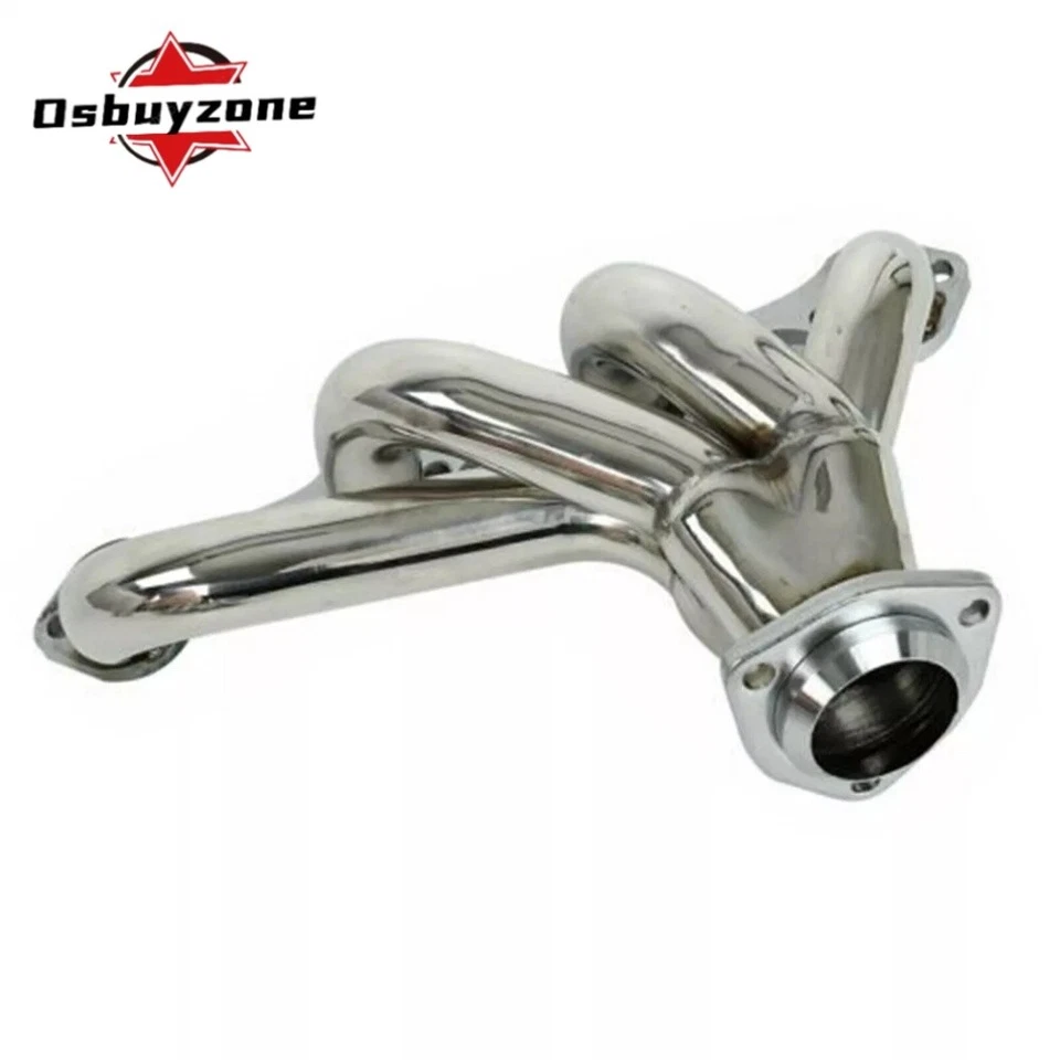 Stainless Steel Manifold Headers for Ford 289-302-351 V8 SBC Small Block Hugger - Image 4 of 4