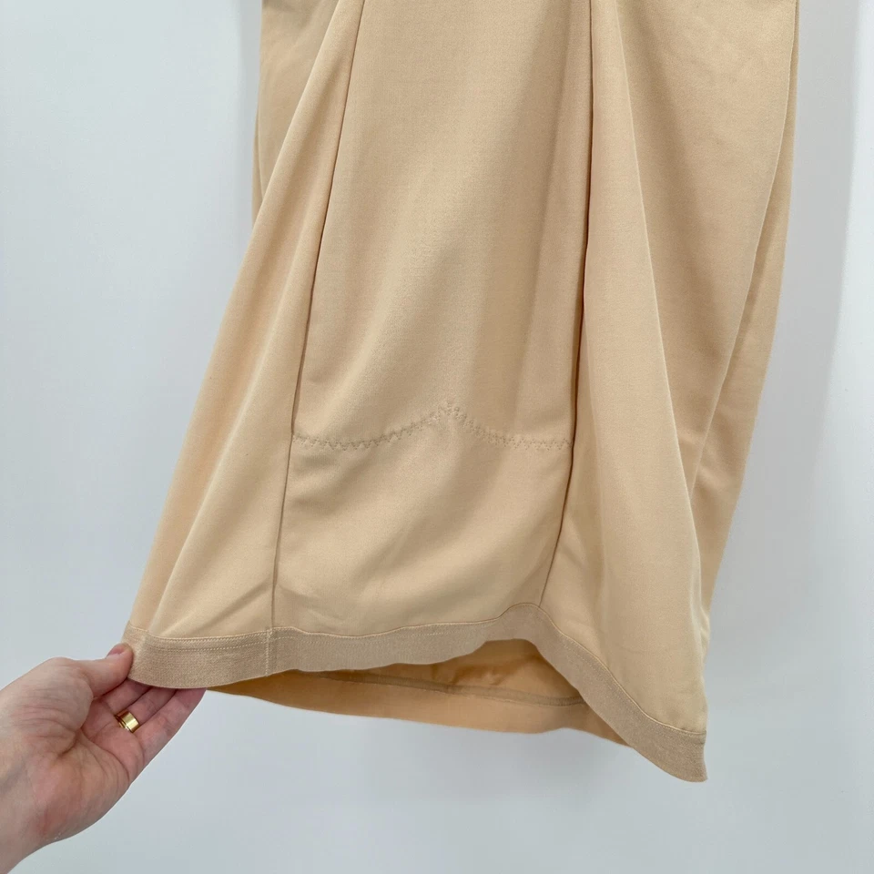 Prendas moldeadoras Maidenform para mujer 36C bronceado acolchado con aros soporte completo deslizamiento cuerpo abrazo Foto 4 de 4