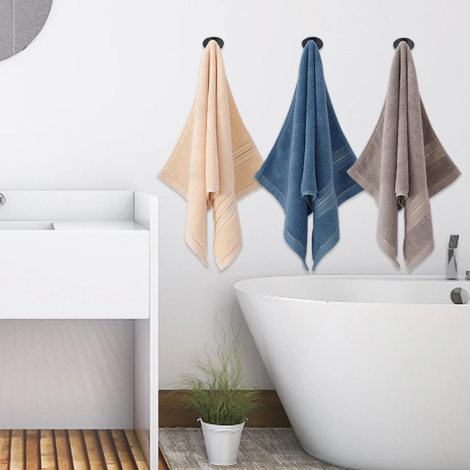 Хлопковое полотенце роскошь спа качество полотенца мягкий впитывающий душ полотенце мочалка США - Изображение 4 из 4