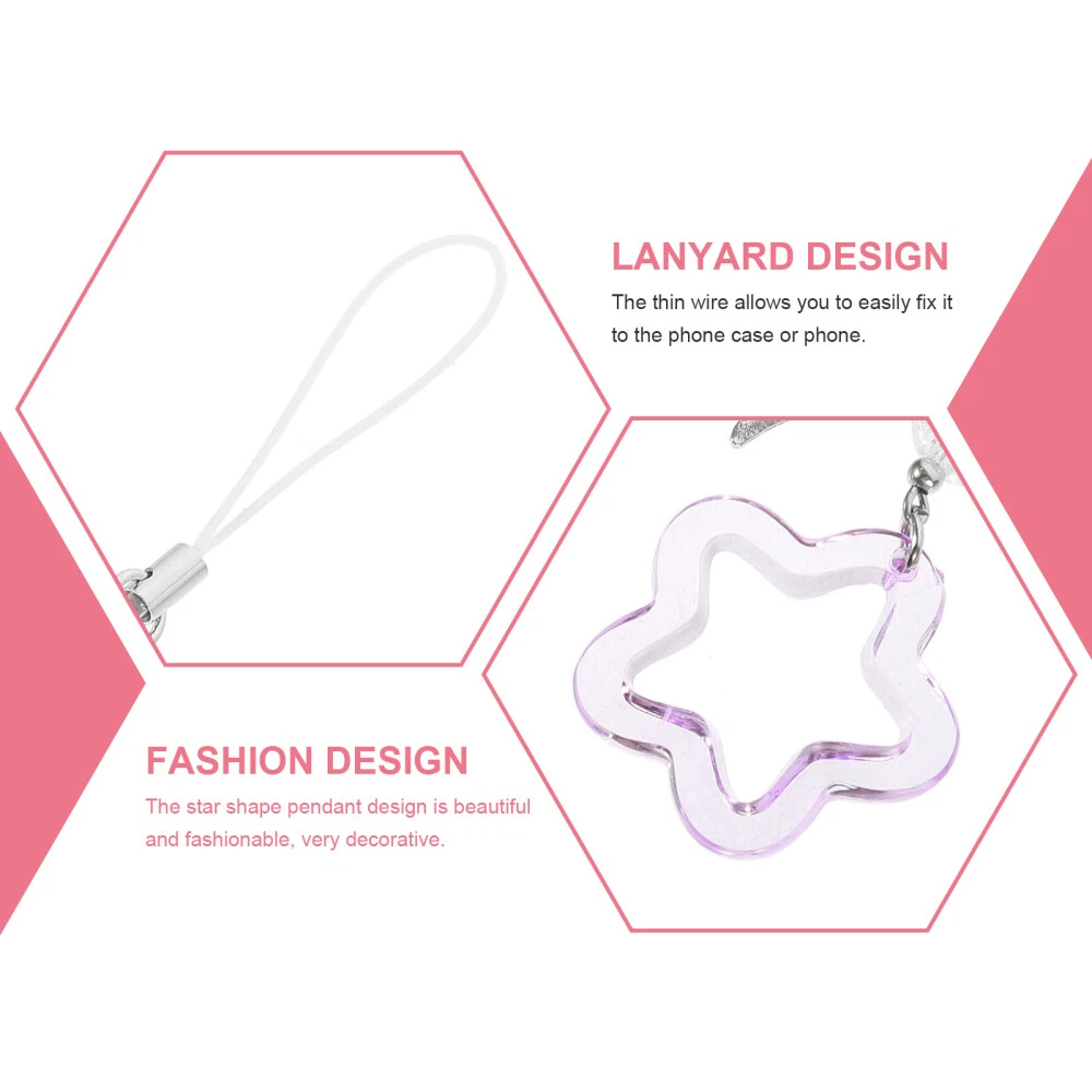 Phone Case Lanyard Universal Mobile Pendant Small Fresh Keychain Accessories