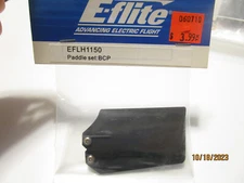 E-FLITE HELICOPTER PART EFLH1150 FLYBAR PADDLE SET BCP
