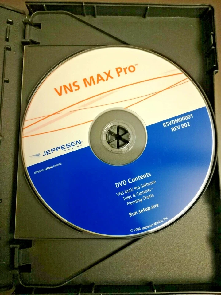 Nobeltec VNS MAX Pro Actualización Navegación Software Jeppesen Marine Discos de Repuesto Foto 4 de 4