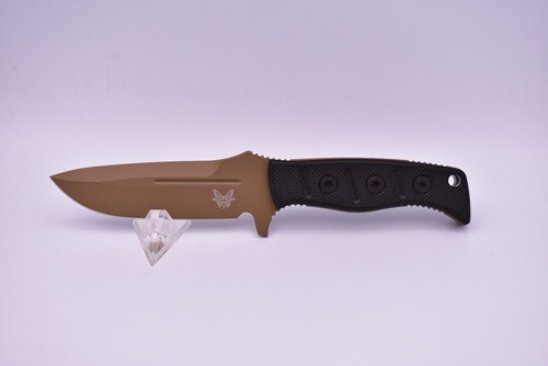 Custom Textured G10 Handles for Benchmade Fixed Adamas 375, Grips, Scales - Picture 8 of 10