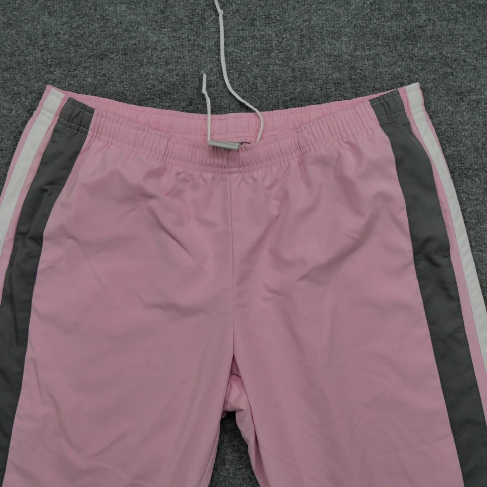 Винтажные брюки Nike для девочек XL 18 20 молодежные розовые укороченные спортивные повседневные Y2K - Изображение 3 из 4