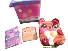 NEW Cookeez Makery Toasty Treatz Toaster Oven scented Plush toy EGGY BEAR