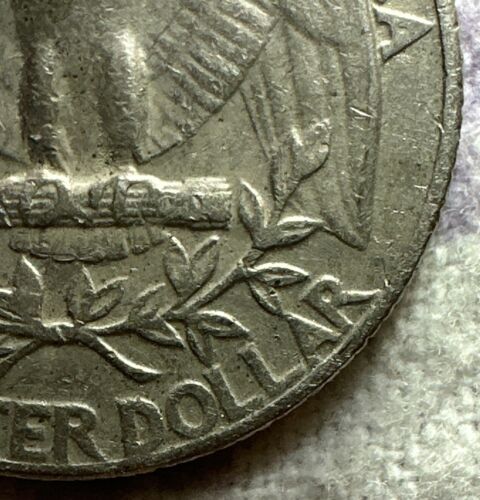 Rare 1973 Liberty Quarter No Mint Mark Philadelphia Mint W/ Letter Rim Error - Picture 6 of 9