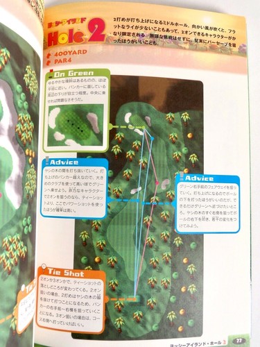 MARIO GOLF 64 Guide Book Nintendo 64 N64 Jap Japan - Imagen 5 de 6