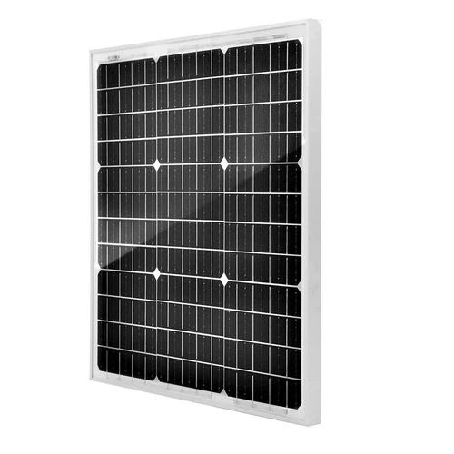 SARONIC 50 Watt Solarmodul Monokristallin 50W 12V Wohnmobil Mono Solarpanel