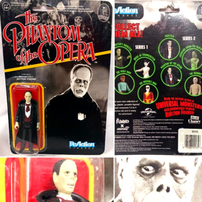 PHANTOM OF THE OPERA FUNKO UNIVERSAL MONSTERS REACTION ACTION FIGURE CHANEY