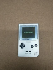 Nintendo Game Boy Pocket Silver Handheld System Retro Boho Tested Y2K