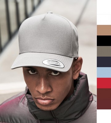 Flexfit 5-Panel Curved Classic Snapback 7707 Kappe NEU