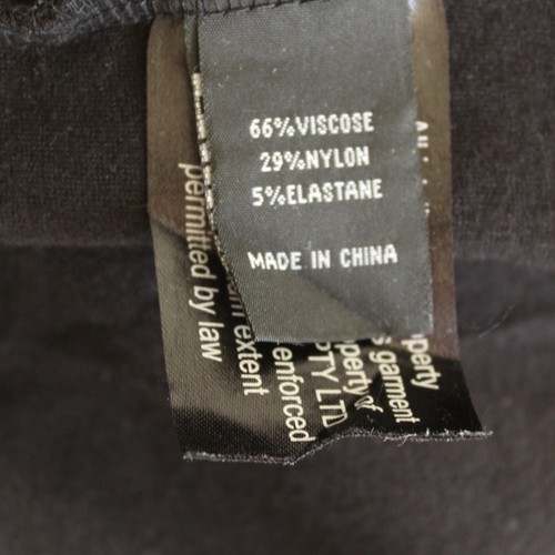 Taking Shape Womens Black and Grey Sleeveless Short Thick Cardigan Medium (Plus) - Picture 5 of 6
