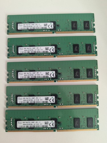 SK hynix 8GB 1Rx8 PC4-2400T-RD1-11 HMA81GR7MFR8N-UH T2 RD 1711 (RDIMM Servern)
