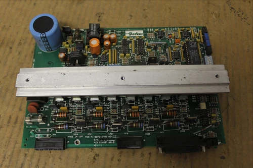PARKER COMPUMOTOR DRIVE CIRCUIT BOARD PCA 71-007141-01 REV. YB 61-007140-01 Y1