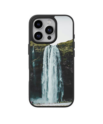 Sunny-Case 2D Case Handyhülle für Samsung S21 PLUS Island Wasserfall Geysir Nr