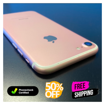 Apple iPhone 7 - 32GB/128GB - Unlocked - Rose Gold, Black
