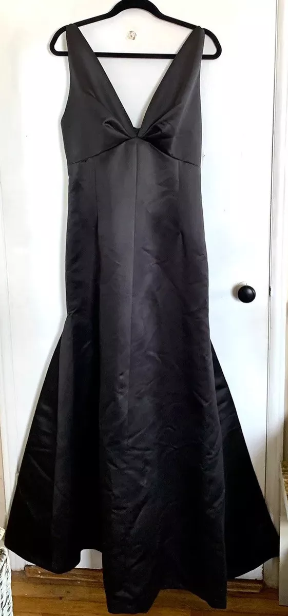 Vera satin top lace up dress