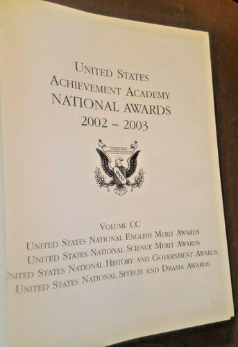 United States Achievement Academy 2003 National Awards, 2002-2003, Volume 200 - Picture 3 of 6