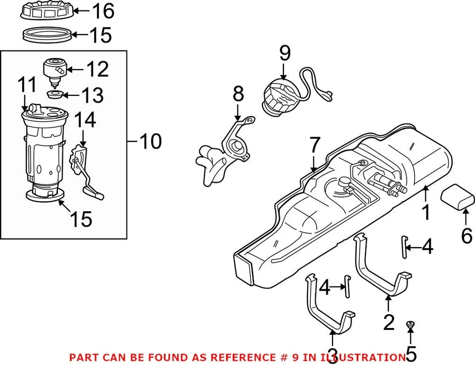 Tapa de tanque de combustible genuina OEM Mopar sin bloqueo para Chrysler Dodge Jeep Plymouth Ram Foto 2 de 2