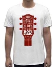 Metak Blues Rock Funny Phrases Custom T-Shirt T-Shirt