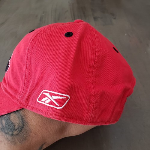 NEW Kansas City Chiefs Hat Cap Adult Strap Back Red NFL Football Reebok Mens - Picture 3 of 7