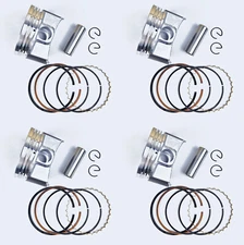 Cast 94mm flat top piston&rings set, rings size 1.5X2X4 for vw air cooled engine