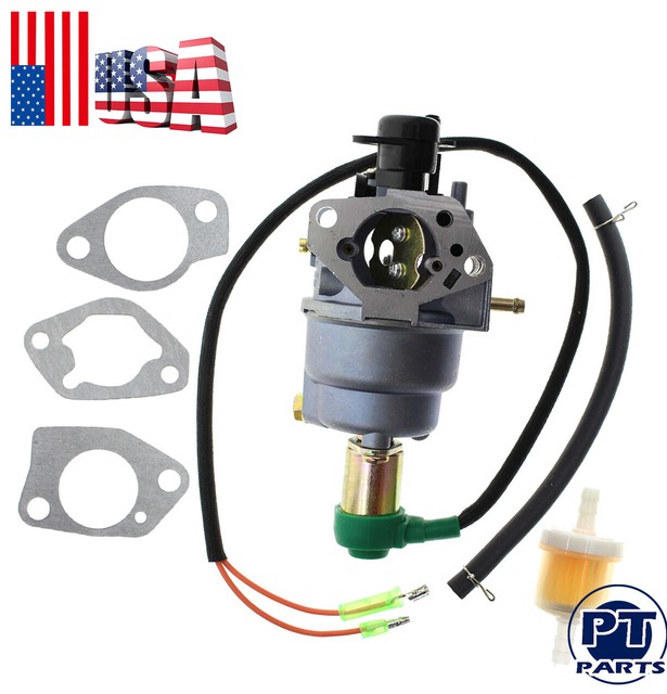 Carburetor with Solenoid For Honda GX390 13HP 16100Z5R743 GX340 GX390