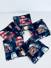 Lingettes bébé lavable motifs Disney Cars , lot de 8 et plus - ATELIERSDISA
