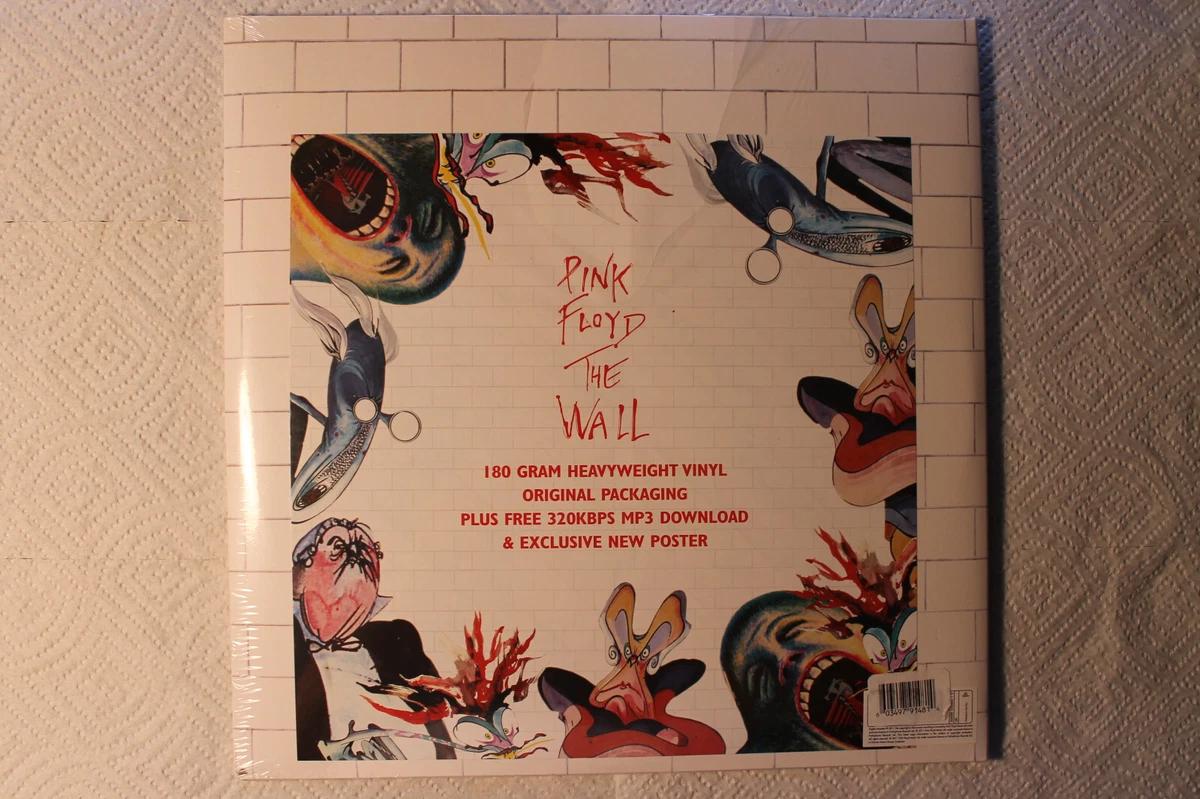 Pink Floyd - The Wall EU SEALED REMASTERED 180G 2LPs Syd Barrett.