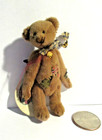 Tagged Ganz Cottage Collectibles Miniatures Bear Stitches Jointed 3 1/4"