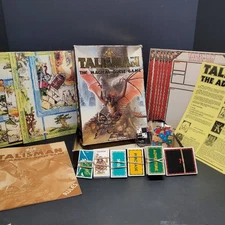 SALE Talisman Magical Quest Game Board Game Vintage Games Workshop 1983 D&D Type
