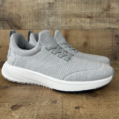 Peter Millar Tellustride Slip On Sneaker Mens Size 9 Platinum Grey MA24EF90 NEW - Picture 7 of 14