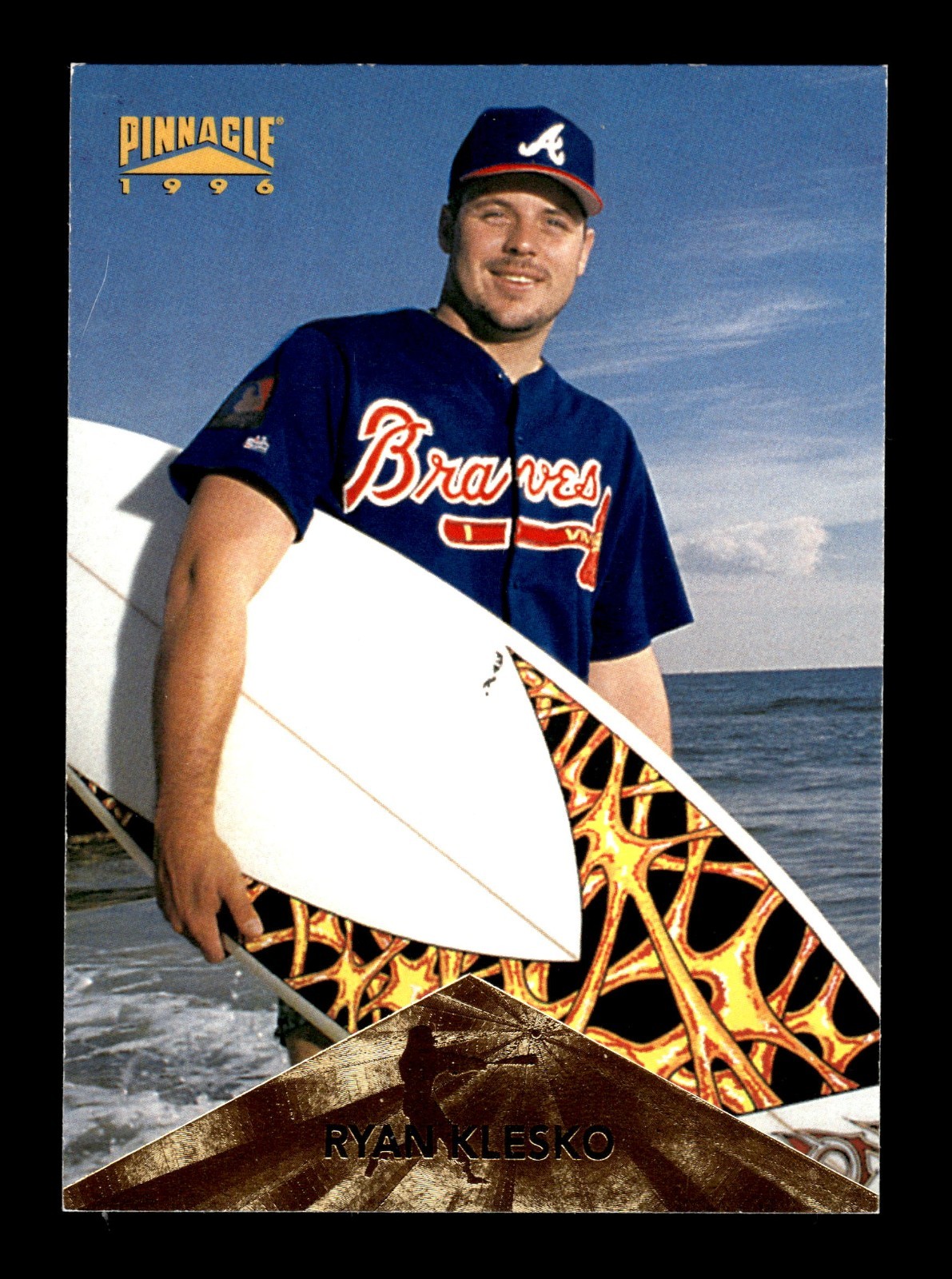 RYAN KLESKO ⚾ 1996 Pinnacle #253 Atlanta Braves